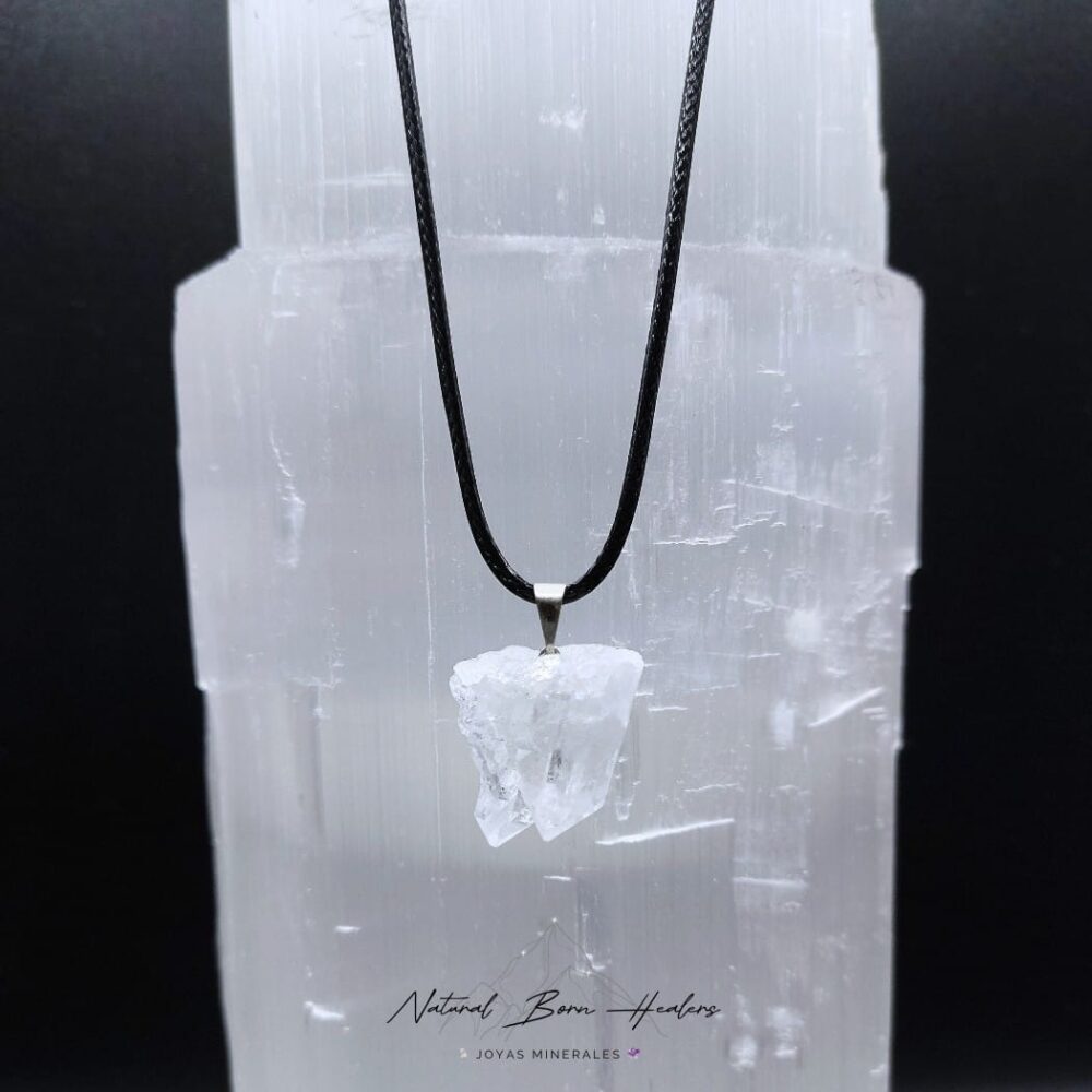 Colgante drusa de Cuarzo