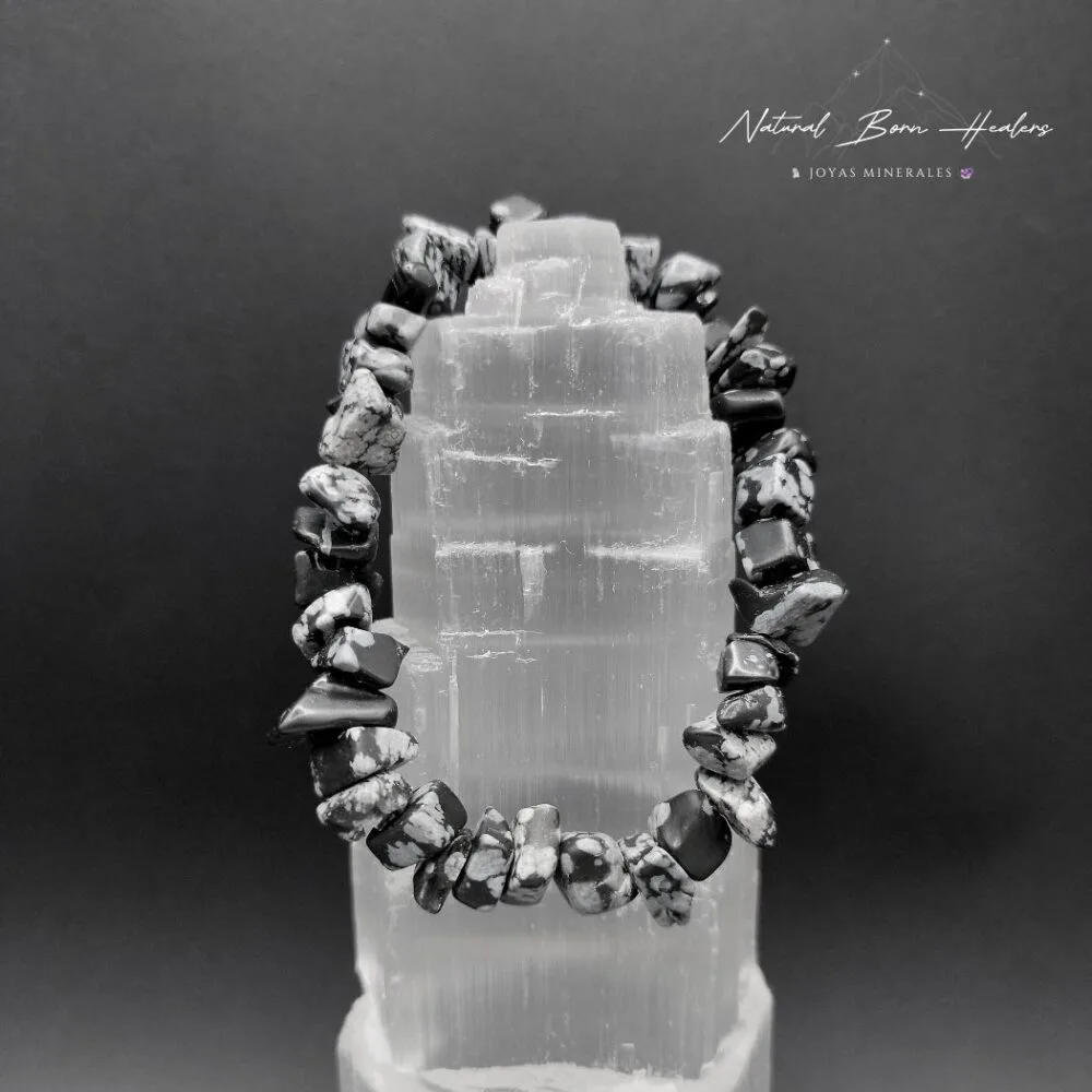 pulsera obsidiana nevada